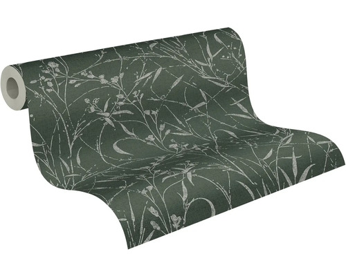Tapetenrolle mit floralem Muster