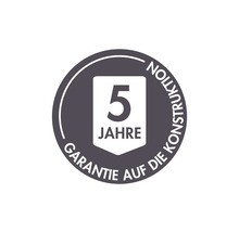 Fünf Jahre Garantie auf die Konstruktion