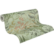 Tapetenrolle mit Pflanzenmuster