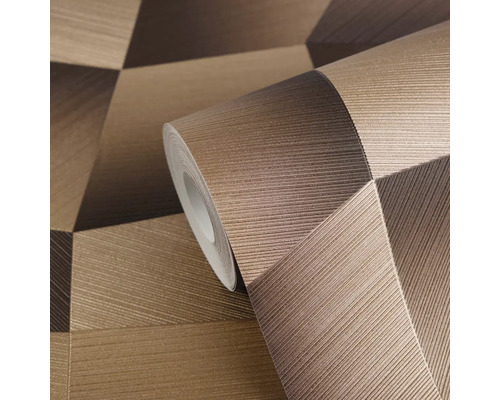 Tapetenrolle mit geometrischem Muster