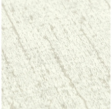Strukturierte Oberfläche einer Vliestapete mit holzähnlicher Maserung und körnigem Finish.