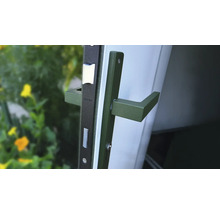 Türbeschlag mit Griff und Schlosskasten