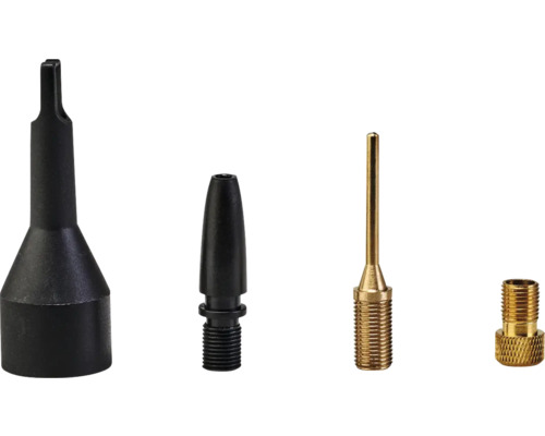 Verschiedene Adapter für Luftpumpen