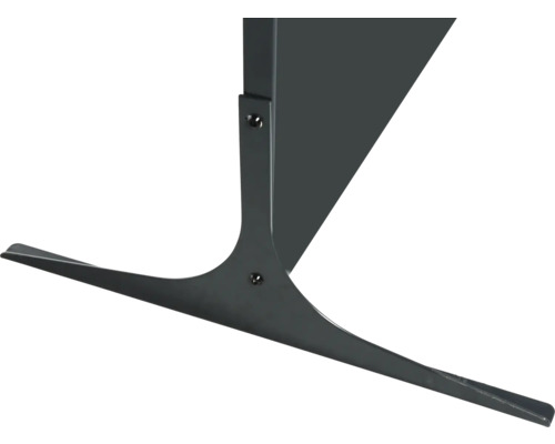 Metallfuß mit Schrauben zur Befestigung