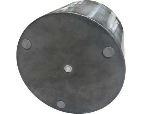 Zylindrische Pflanzschale mit Füßen