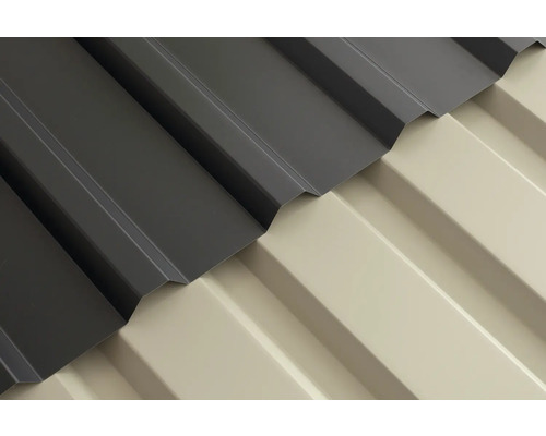 Zwei verschiedene Trapezbleche