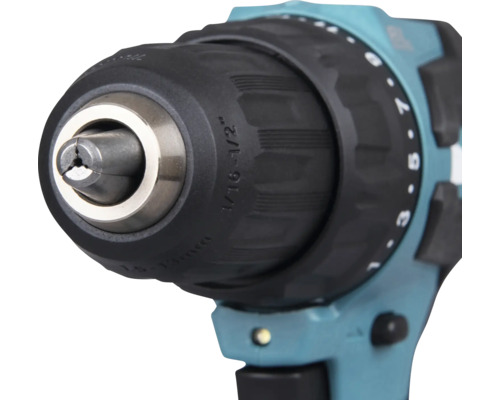 Detailansicht einer Bohrmaschine