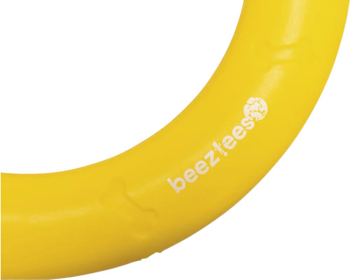 Gelber Hundespielzeugring von Beeztees