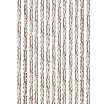 Detailansicht von silberfarbenen, verdrehten Bindedraht-Streifen