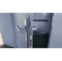 Türbeschlag mit Türgriff und Schlosskasten