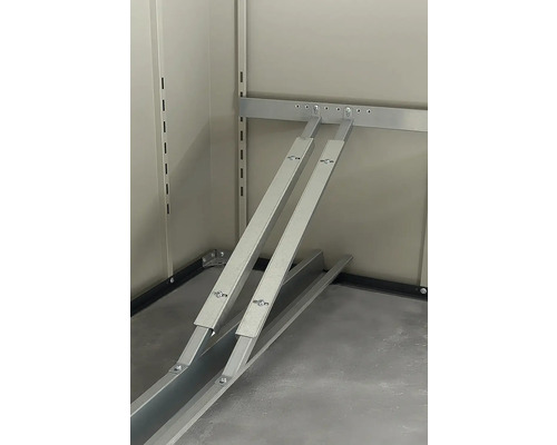 Innenausbau eines Verteilerschranks mit Montageschienen