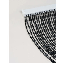 Perlenvorhang mit schwarzen Perlen