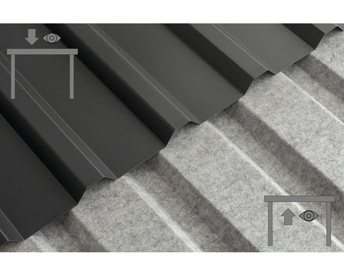 Trapezblech mit Antikondensatbeschichtung