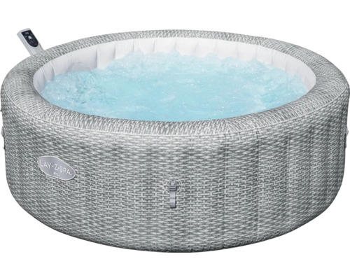 Aufblasbarer Lay-Z-Spa Bali Whirlpool mit Bedienfeld und Wasserfüllung