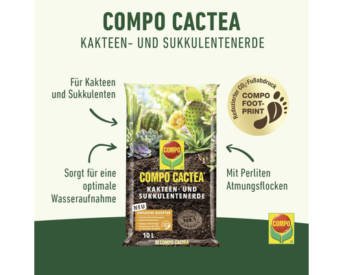 COMPO CACTEA Kakteen- und Sukkulentenerde im Beutel