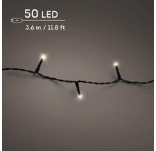 LED-Lichterkette mit 50 LEDs, Länge 3,6 Meter, mit USB-Anschluss.