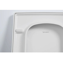 Detailansicht eines weißen Duravit Urinals