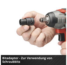 Bitadapter zur Verwendung mit Schrauberbits und einem Akku-Schlagschrauber