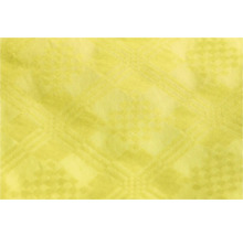 Tapete mit geometrischem Rautenmuster und geprägter Struktur.