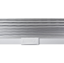 tesa Insektenschutz Plissee mit tesa Logo auf der Schiene.