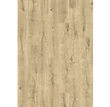 Bodenbelag in Eichenoptik mit sichtbaren Astlöchern und natürlicher Holzmaserung.