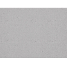 Wandpaneel oder Tapete in Betonoptik mit horizontalen Fugen und feinporiger Struktur.