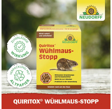 Neudorff Quiritox Wühlmaus-Stopp, wirksames Vergrämungsmittel gegen Wühlmäuse, Verpackung aus Altpapier, wirkt bis zu 6 Wochen.