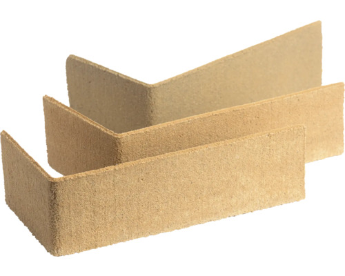 Eckriemchen aus Klinker für die Wandverkleidung im Außen- und Innenbereich.