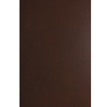 Nahaufnahme einer dunkelbraunen Holzoberfläche mit feiner Maserung.