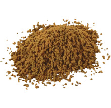 Feinkörniges Granulat für Aquarienfische.