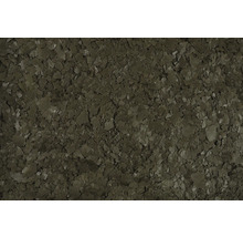 Dunkle Farbchips für Bodenbeschichtungen, unregelmäßig geformte Dekochips zur Einstreuung.