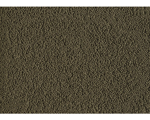 Nahaufnahme von kleinen, runden Fischfutter-Pellets.