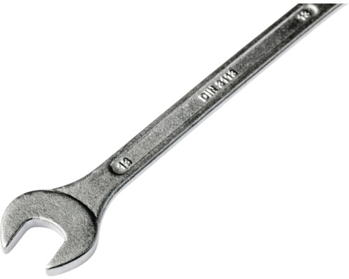 Ringmaulschlüssel aus Metall, Größe 13 Millimeter, DIN 3113.
