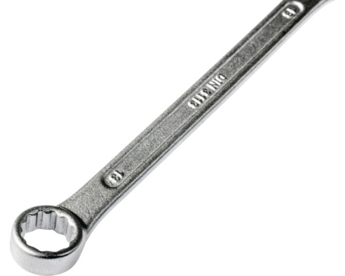 Ringmaulschlüssel Größe 13 aus Metall nach DIN 3113.