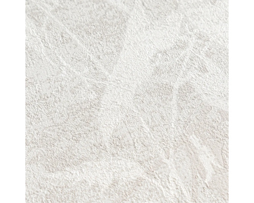 Strukturierte Tapete mit dezentem Putzeffekt in hellem Beige