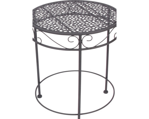 Pflanzhocker Blumenständer Lafiora Victoria H 43 cm grau für Töpfe mit einem Durchmesser bis 34 cm