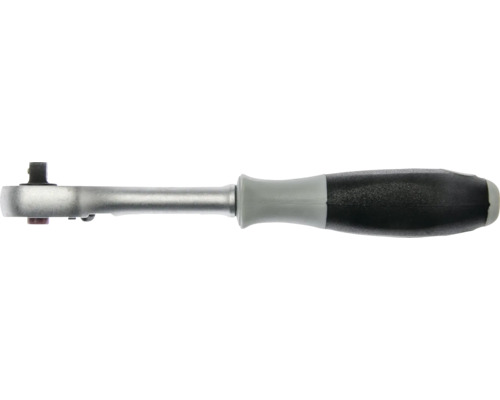 Umschaltknarre aus Metall mit ergonomischem Griff.