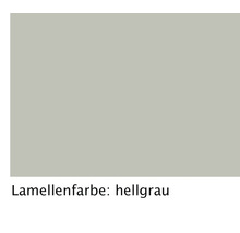 Lamellenfarbe Hellgrau