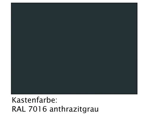 Kastenfarbe RAL 7016 Anthrazitgrau