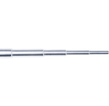 Durchschlag aus Stahl mit abgestuftem Durchmesser.