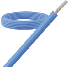 Blaue Aderleitung mit flexibler Litze aus Kupfer und Isolierung