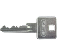 ABUS Profilschlüssel aus Metall für Zylinderschlösser.