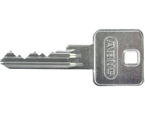 ABUS Profilschlüssel aus Metall für Zylinderschlösser.