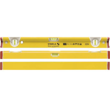 Stabila Wasserwaage Type R 300, Länge 61 Zentimeter, mit drei Libellen und R-Profil.