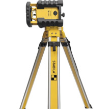 Stabila Rotationslaser LAR 350 montiert auf einem Baustativ für präzise Nivellierungen.