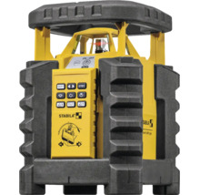 Stabila Rotationslaser LAR 350 mit gelb-schwarzem Kunststoffgehäuse und Bedienfeld.