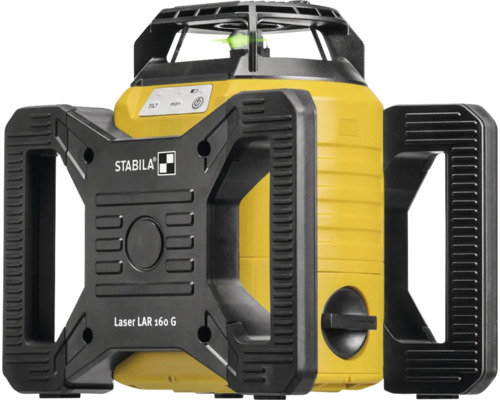 Stabila Rotationslaser LAR 160 G für horizontales und vertikales Nivellieren im Außenbereich.