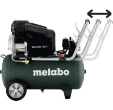 Metabo Kompressor Basic 400-50 V mit verstellbarem Transportgriff.