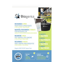 Biogents Logo, Sweetscent Season Pack Nachfüllbeutel für Mückenfallen, 3 Stück für 6 Monate, insektizidfreier Lockstoff gegen Tigermücken.