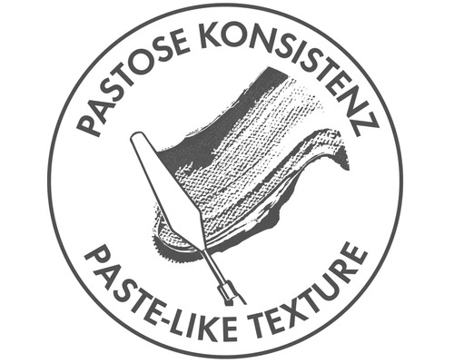 Symbol für pastose Konsistenz